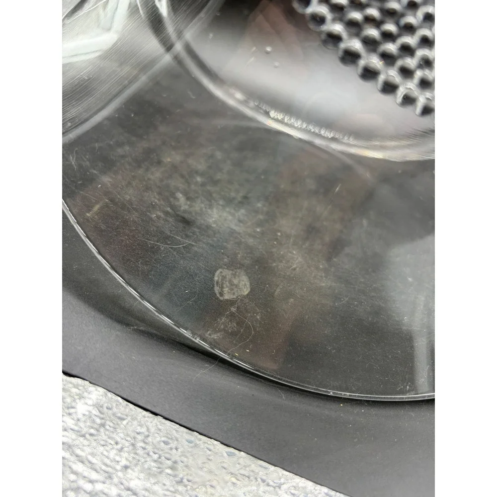 Vintage Clear Glass Tricorn Basket with Hobnail Base and High Arch Handle‎